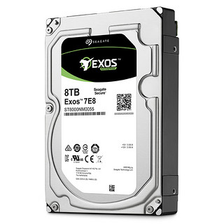 SEAGATE 希捷 银河Exos 7E8 企业级硬盘 8TB 256MB 7200rpm ST8000NM000A