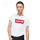 双11预售：Levi's 李维斯 17783-0197-YS 男士LOGO印花T恤
