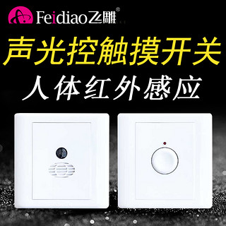 FEIDIAO 飞雕 LED声光控开关