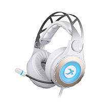 xiberia 西伯利亚 T18 头戴式耳机 (Windows、32Ω) 白色