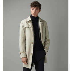 Massimo Dutti 03412086711 男装 经典款棉质风衣 高以翔同款