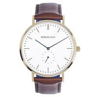 中亚Prime会员： Rossling & Co. Classic 40mm - Westhill 中性时装腕表