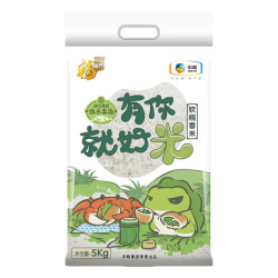 福临门 旅行的青蛙 软糯香米 5kg *6件