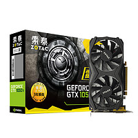 ZOTAC 索泰 GeForce GTX1050Ti 4G 雷霆TSI 显卡 4GB 黑色