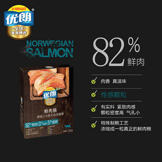 U-BRIGHT 优朗 鱼肉味成猫粮 1.2kg