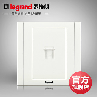 TCL-legrand TCL-罗格朗 美涵 ERNC01 白色电脑网络网线面板 86型