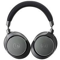 audio-technica 铁三角 ATH-DSR7BT 耳罩式头戴式蓝牙耳机 银灰色