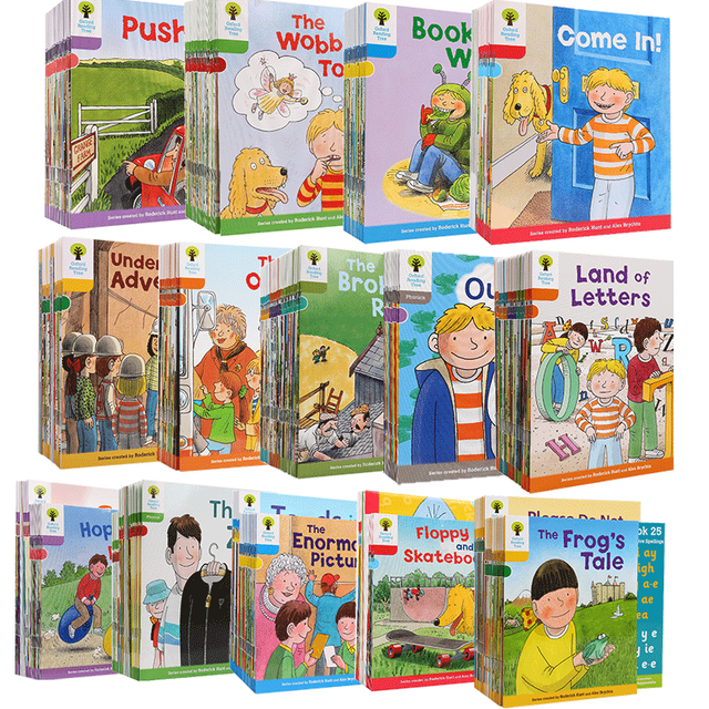 牛津树 OXFORD Reading Tree1-6level 全56冊 oxford reading tree 牛津阅读树》（点读版、套装共406册） 【报价价格
