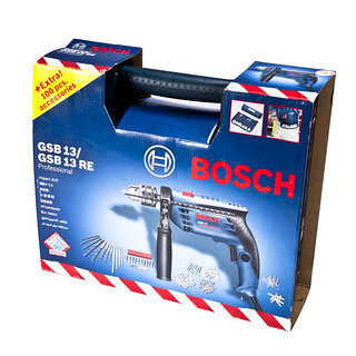 BOSCH 博世 GSB13REset 冲击钻套装 600w