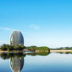 怀柔APEC主会场 在水一方，观日出东方，雁栖湖畔超奢国宾馆1晚度假套餐