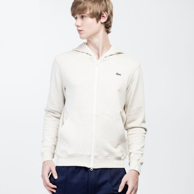 双11预售：LACOSTE 拉科斯特  L!VE SH8337K2 男士拉链连帽卫衣
