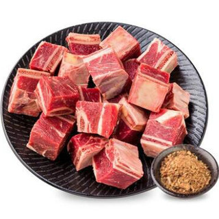 原膳 新西兰精修带骨牛肋排 含炖料包 400g