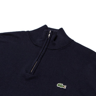 LACOSTE 拉科斯特 AH0354 男士纯棉半高领针织衫