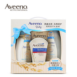 Aveeno 艾惟诺 婴儿沐浴354ml+润肤354ml+燕麦润肤225ml+手霜100g