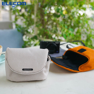 elecom 数码相机包相机袋索尼RX100 RX100内胆包卡片相机包布包