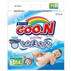 GOO.N 大王 维E系列 婴儿纸尿裤 S84片 *4件