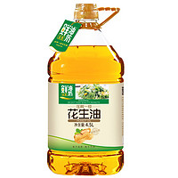 金胜 鲜油坊 压榨一级花生油 4.5L 