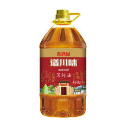 香满园 非转基因物理压榨 菜籽油 5L