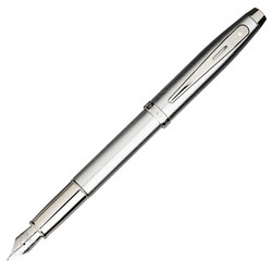 Sheaffer 犀飞利 100系列 明尖钢笔 钢杆白夹F尖