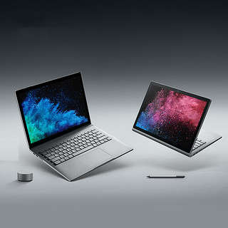 Microsoft 微软 Surface Book 2 15英寸 笔记本电脑+微软鼠标套装 (银色、酷睿i7-8650U、16GB、256GB SSD、GTX 1060 6G)