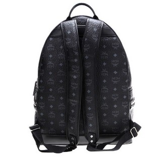 MCM MMK 6SVE39 BK001 女士黑色PVC双肩包