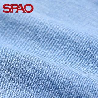 SPAO SPTJ823S01 女式休闲牛仔九分裤