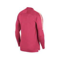 限尺码:耐克18-19赛季 巴萨半拉链长袖套头衫