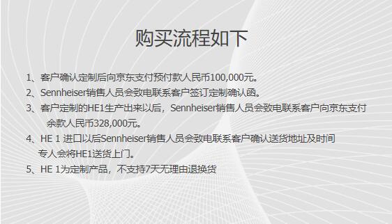 SENNHEISER 森海塞尔 HE1 静电耳机