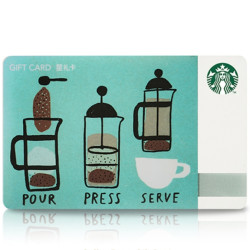 STARBUCKS 星巴克 200元星礼卡 *2件