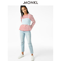 MONKI 0559806 女士修身牛仔抹胸吊带
