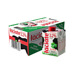 Laciate 兰雀 全脂纯牛奶 500ml*8盒