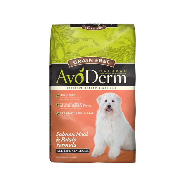 AvoDerm Avoderm 牛油果无谷三文鱼配方全犬粮 狗粮 10.88kg