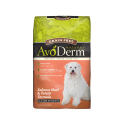 AvoDerm Avoderm 牛油果无谷三文鱼配方全犬粮 狗粮 10.88kg