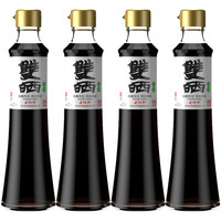  老恒和 双晒酱油 300ml*4瓶