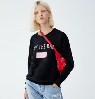 PULL&BEAR 09591314 女士印字运动衫