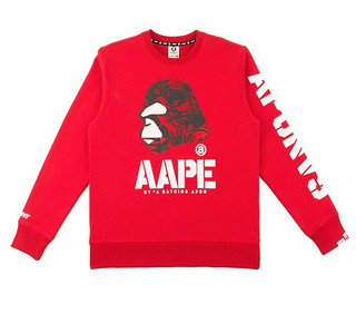 Aape 3380XX9/FW 男士印花卫衣