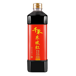 千禾 东坡红 酿造酱油 1L