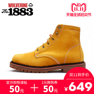 WOLVERINE W40252-1 男士工装靴