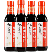 千禾 东坡红纯酿红烧酱油 (瓶装、500mlX4)