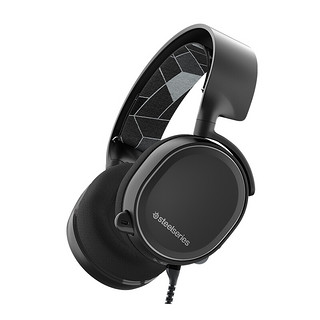 steelseries 赛睿 Arctis 3 耳机 (头戴式、32Ω、黑色)