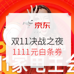 京东 双11家电主会场 决战之夜