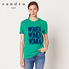 sandro T11302H 女士短袖圆领针织T恤衫