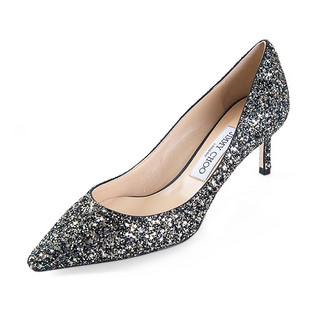 JIMMY CHOO J000107812 闪亮片女士高跟鞋婚鞋6CM