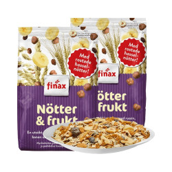finax 坚果水果麦片 650g*2袋