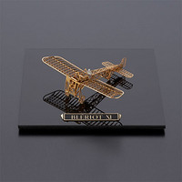 aerobase·飞机模型拼装玩具摆件黄铜制·布莱里奥11号