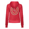 Juicy Couture 橘滋 JCWTKJ102436I2 女士天鹅绒长袖卫衣外套