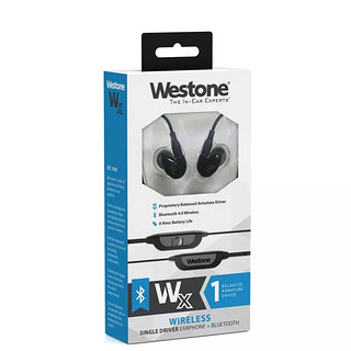 Westone 威士顿 wx 耳机 (通用、动铁、入耳式、黑色)