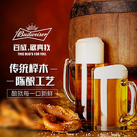 Budweiser 百威 电音定制罐啤酒 (箱装、500ml*18)