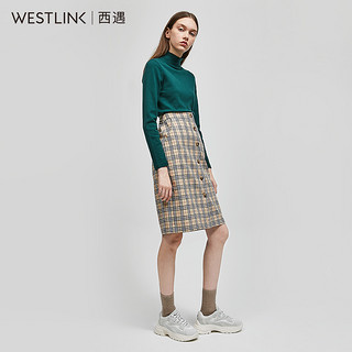 westlink 西遇 12080906 女士套头高领针织打底