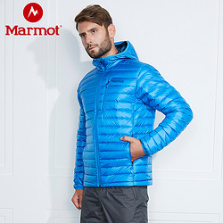 marmot/土拨鼠新款户外800蓬鹅绒防风保暖男羽绒服 74060